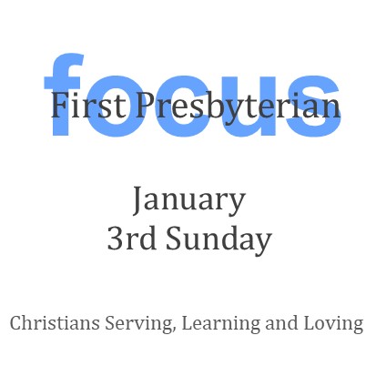 January Newsletter 3rd Sunday 2020